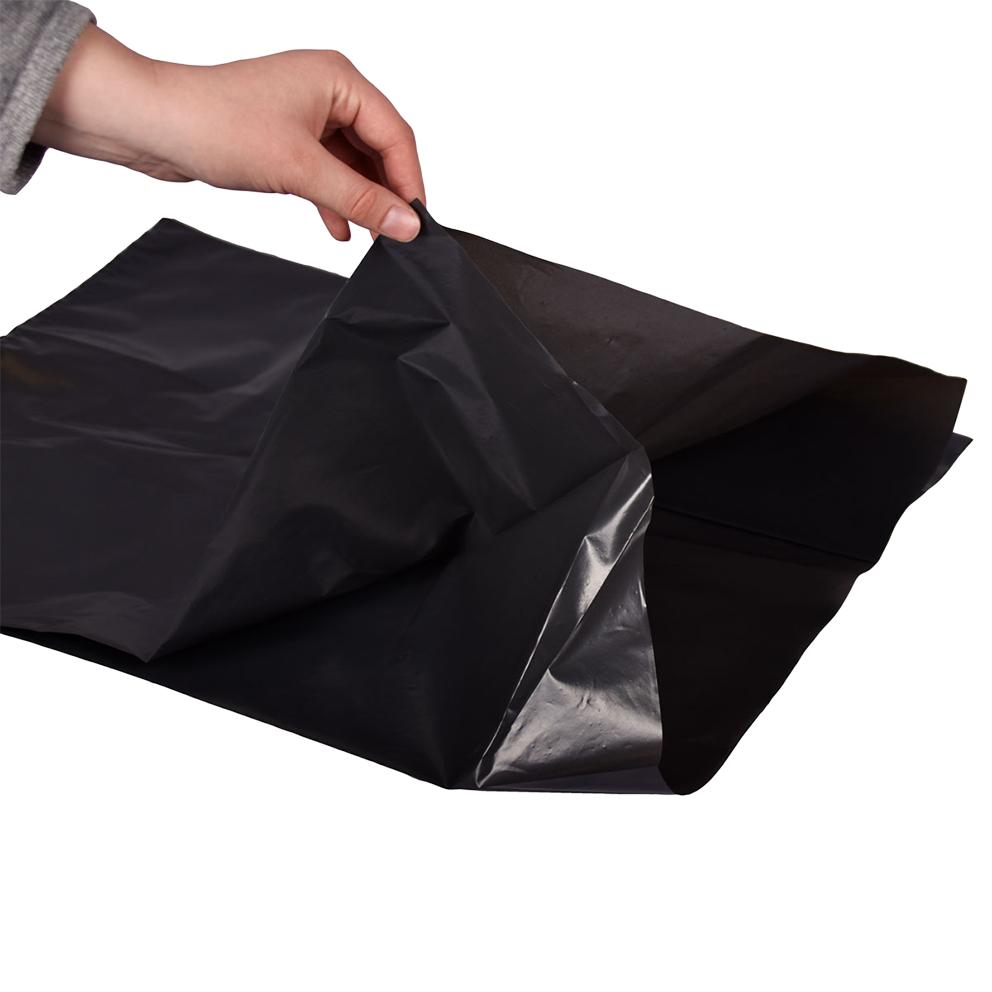 Seitenfaltenbeutel - 400mm + 300mm x 550mm - 60my