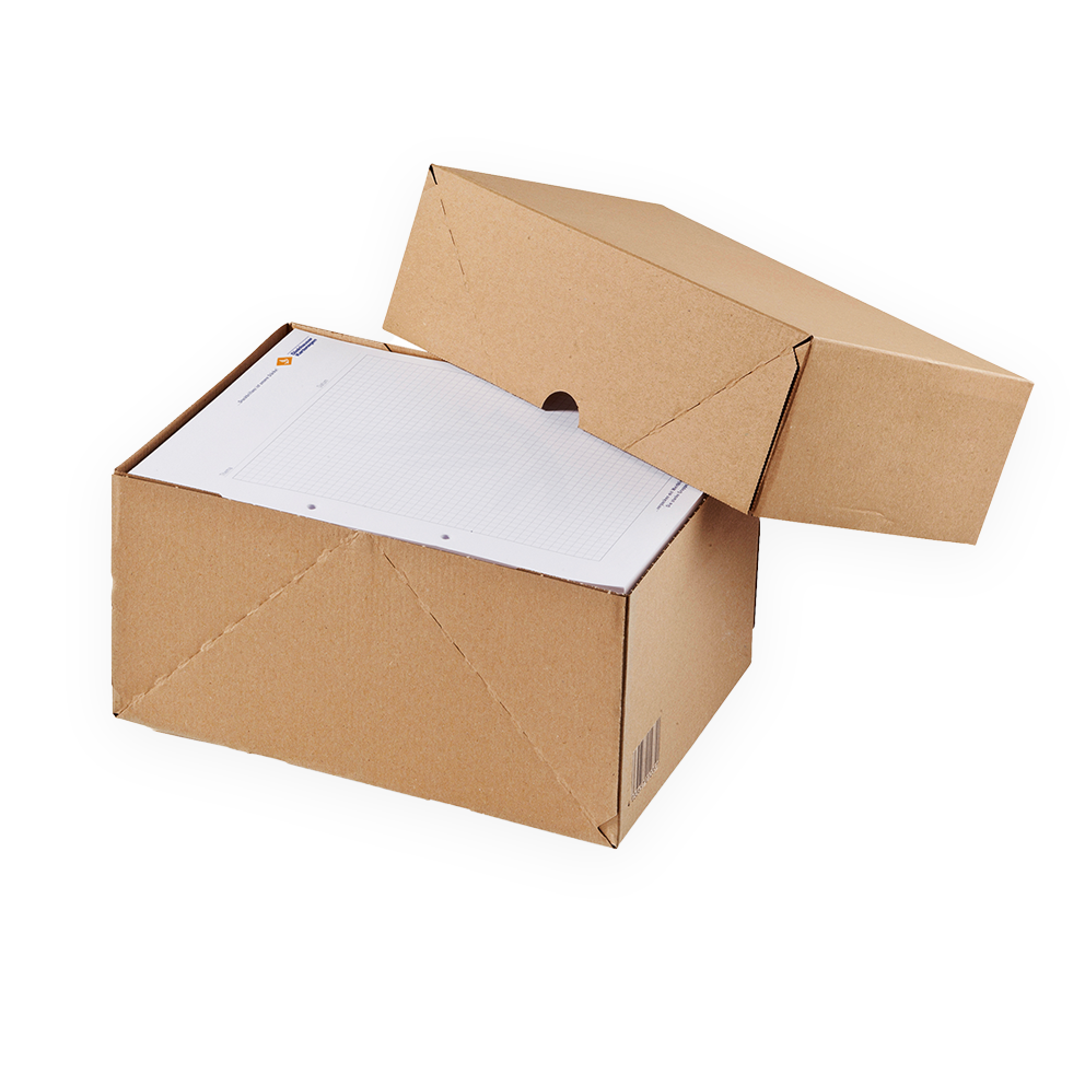 Aufrichtekarton DIN A4 - 305mm x 215mm x 100mm - Q.1.2