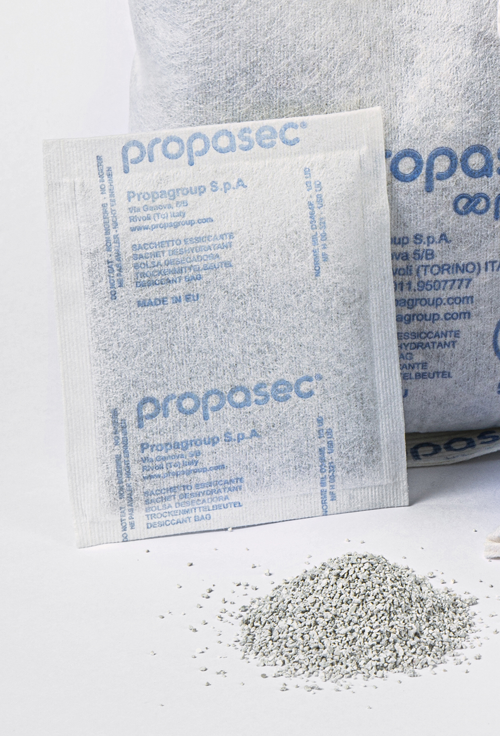 Trockenmittelbeutel 4 DIN - 155mm x 85mm x 13mm