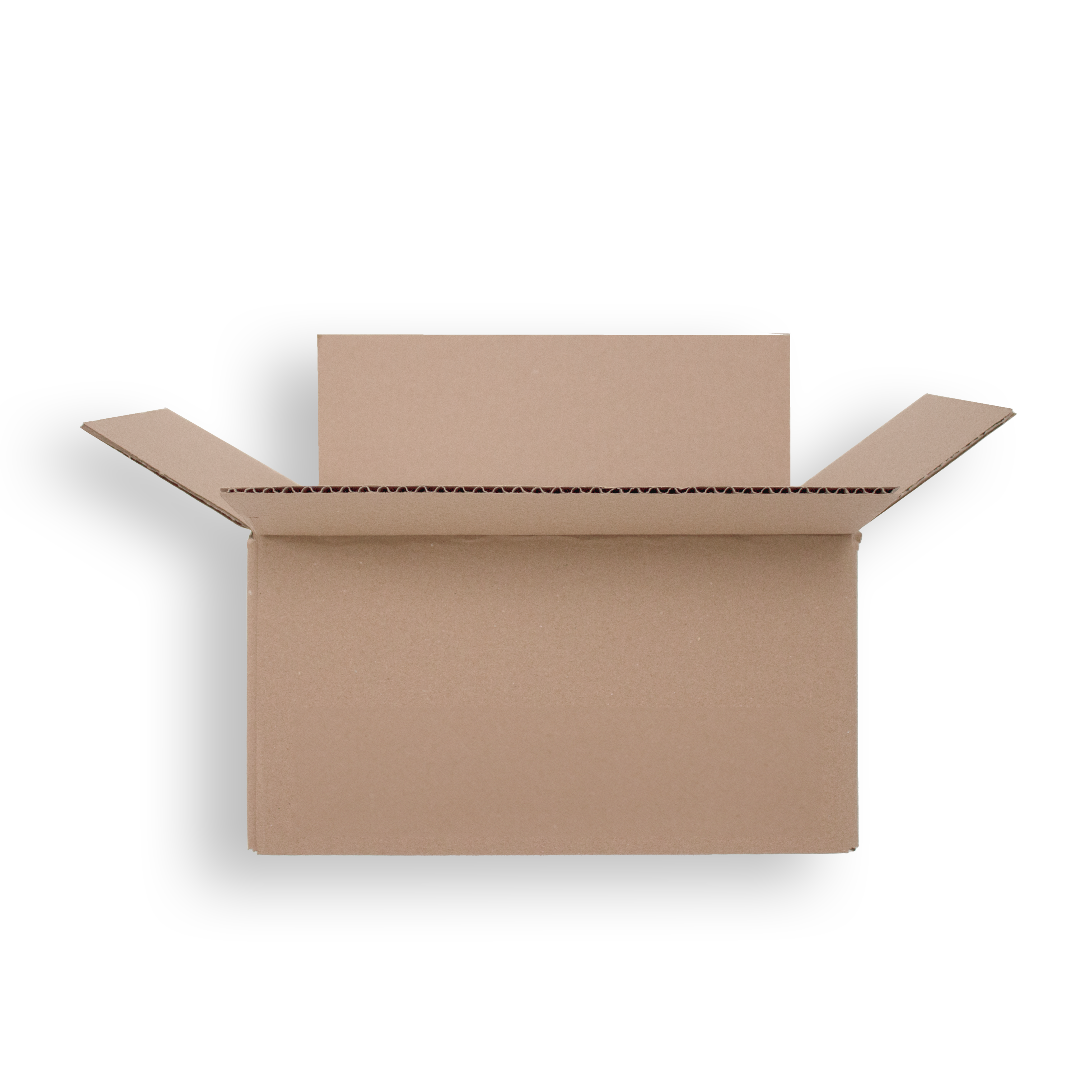 Wellpapp-Faltkarton - 290mm x 190mm x 150mm - fefco 0201 - Q.1.3