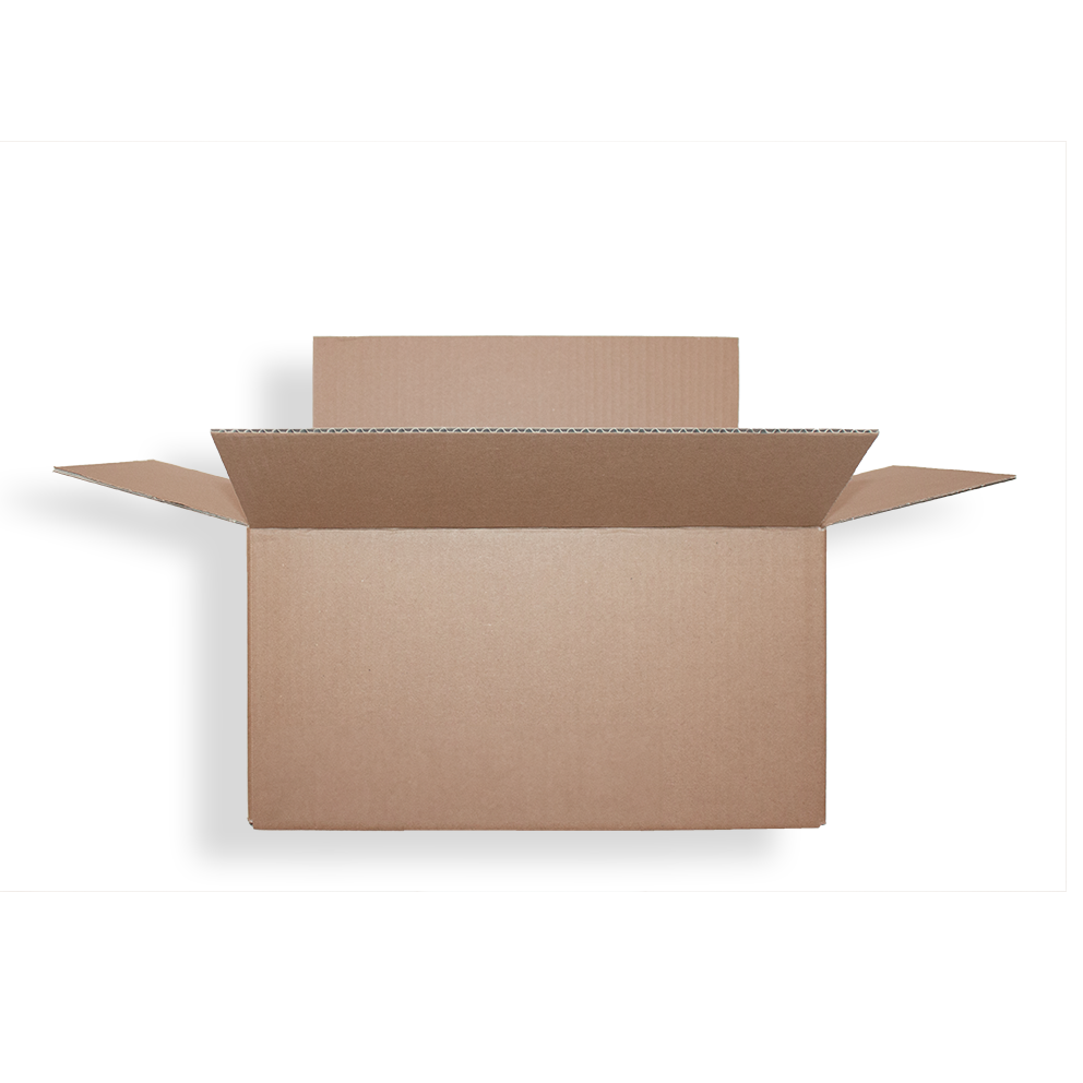 Wellpapp-Faltkarton - 390mm x 290mm x 200mm - fefco 0201 - Q.1.3