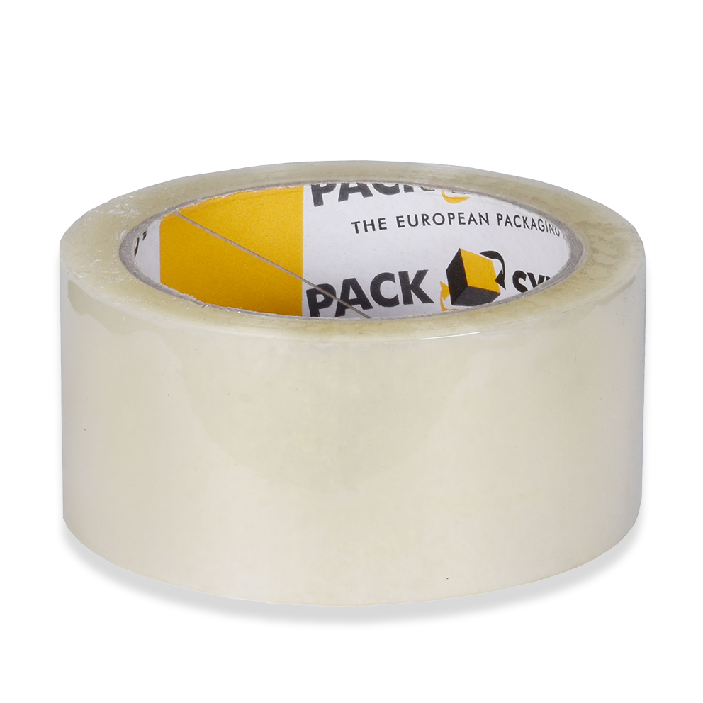 PP-Packband - 48mm x 66lfm - PP (Polypropylen) - Naturkautschuk
