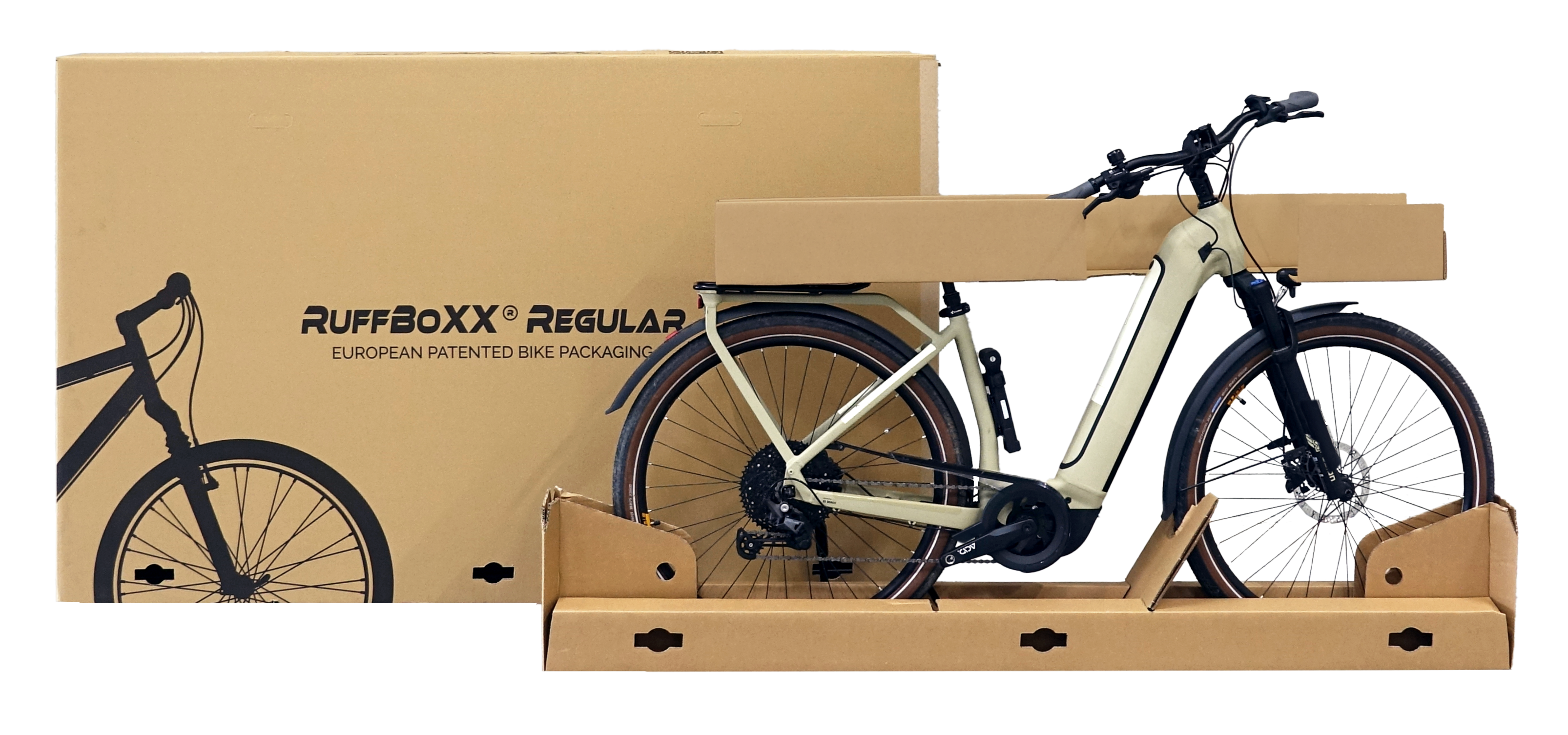 Fahrradverpackung "RUFFBOXX® Regular 2.0"_MIT Plombe