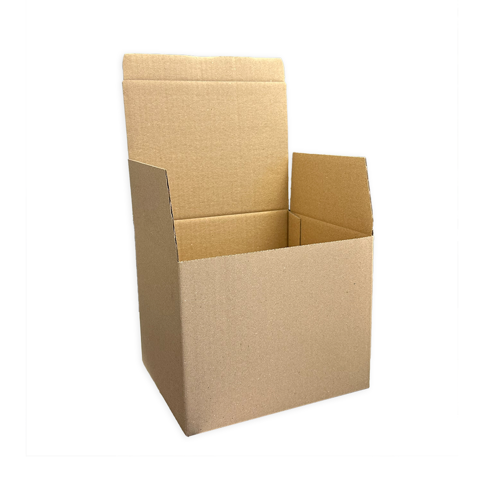 Wellpapp-Faltbodenschachtel (Speedbox I) - 205mm x 165mm x 165mm - fefco 0713 - Q.1.3